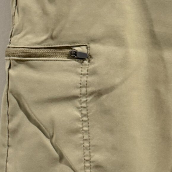 Weatherproof Vintage Performance Lightweight Activewear Golf Shorts Tan W34 - Picture 3 of 7